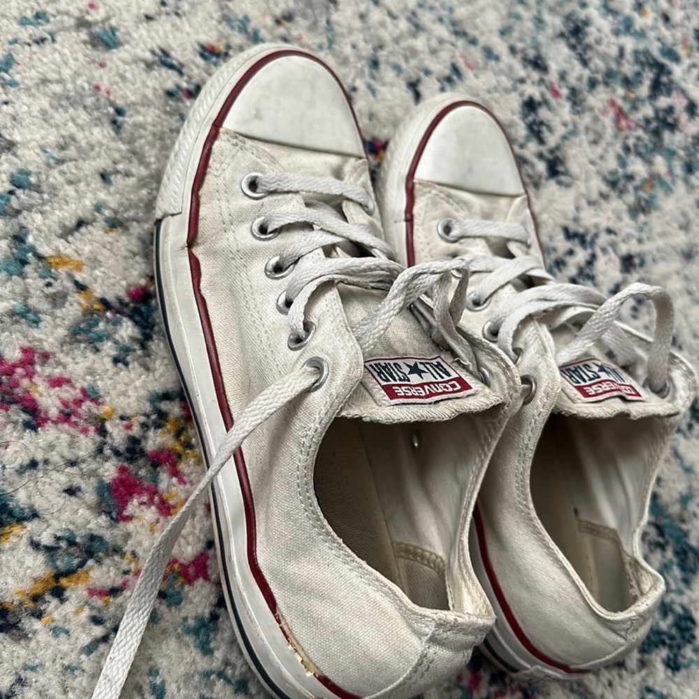 Converse all star white